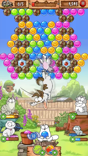 Simon's Cat - Pop Time [МОД: Все открыто, Дополнительные деньги и Меню MOD] Screenshot 5