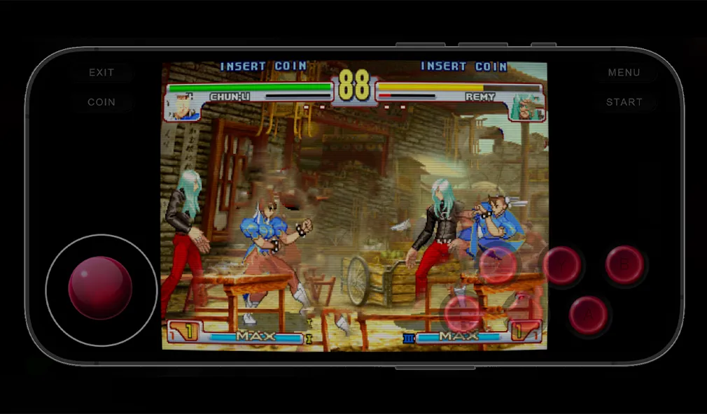 Street game Fighter 90s arcade (стритс оф файтер Аллстар пс4) [МОД: Меню, Бесконечные монеты и Открытые уровни] Screenshot 2