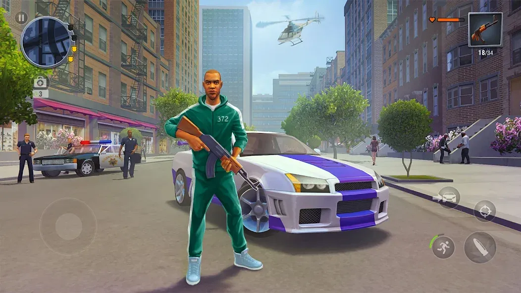 Gangs Town Story (Гэнгз Таун Стори) [МОД: Все открыто, Дополнительные деньги и Меню MOD] Screenshot 3
