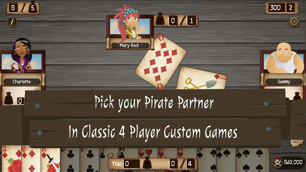 Spades Cutthroat Pirates (Спейдс Каттхроат Пирейтс) [МОД: Много монет, Открытые уровни и Мега MOD] Screenshot 4