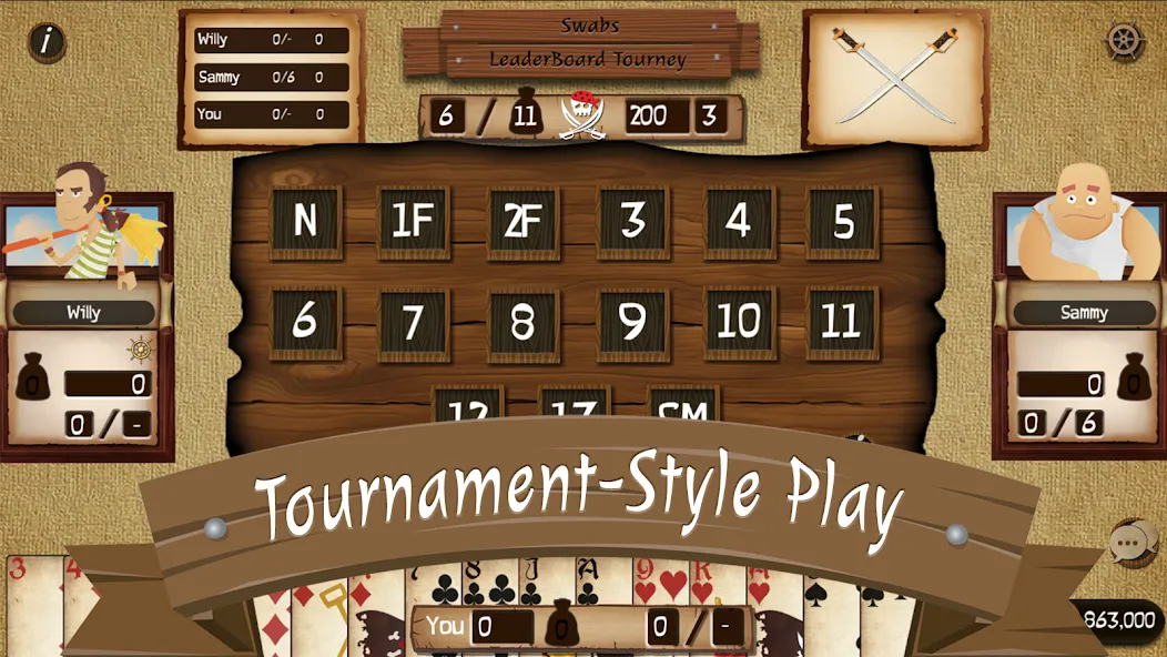 Spades Cutthroat Pirates (Спейдс Каттхроат Пирейтс) [МОД: Много монет, Открытые уровни и Мега MOD] Screenshot 5