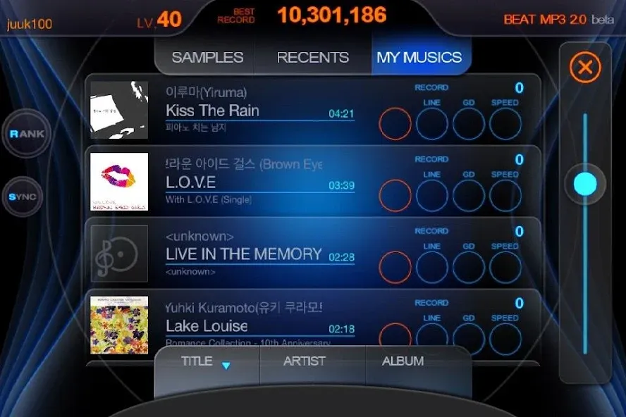 BEAT MP3 2.0 - Rhythm Game [МОД: Все открыто, Дополнительные деньги и Меню MOD] Screenshot 4