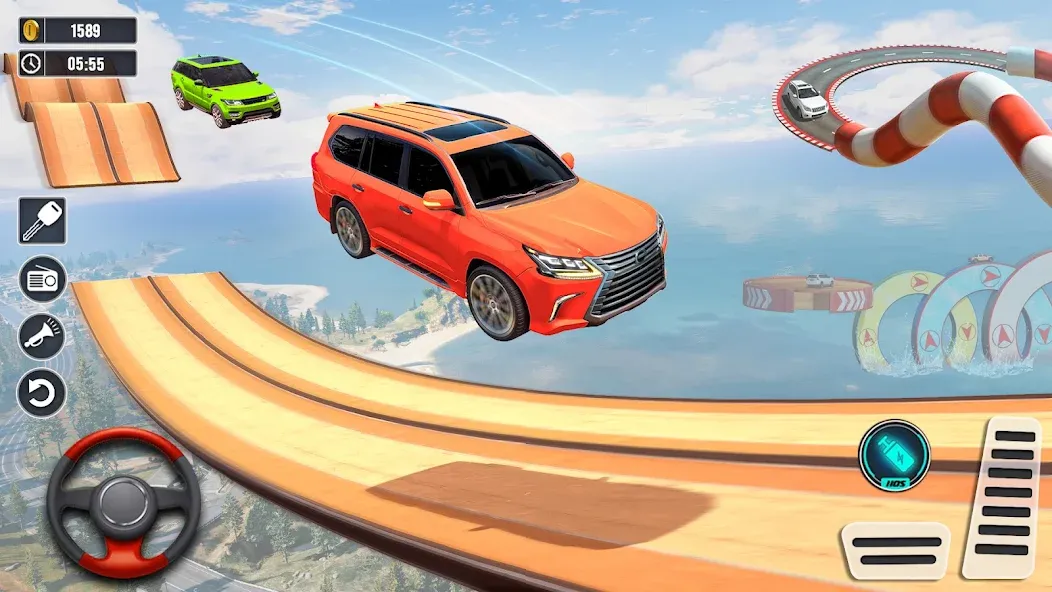 Car Stunt Games : Car Games 3D (Кар Стант Геймс) [МОД: Меню, Бесконечные монеты и Открытые уровни] Screenshot 5