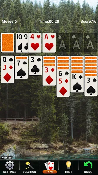Solitaire: Classic Card Game [МОД: Много денег, Монет и Все открыто] Screenshot 4