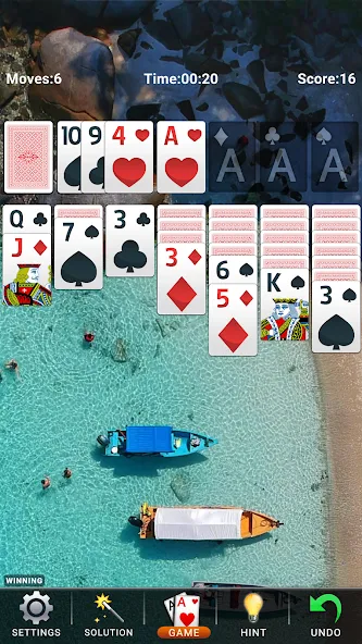 Solitaire: Classic Card Game [МОД: Много денег, Монет и Все открыто] Screenshot 5