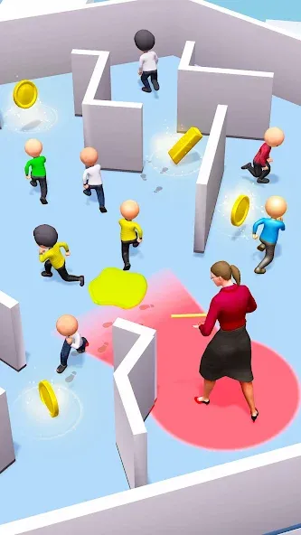 Hide and Seek game - Hide out (Хайд энд Сик игра) [МОД: Бесконечные деньги, Монеты и Мега MOD] Screenshot 4
