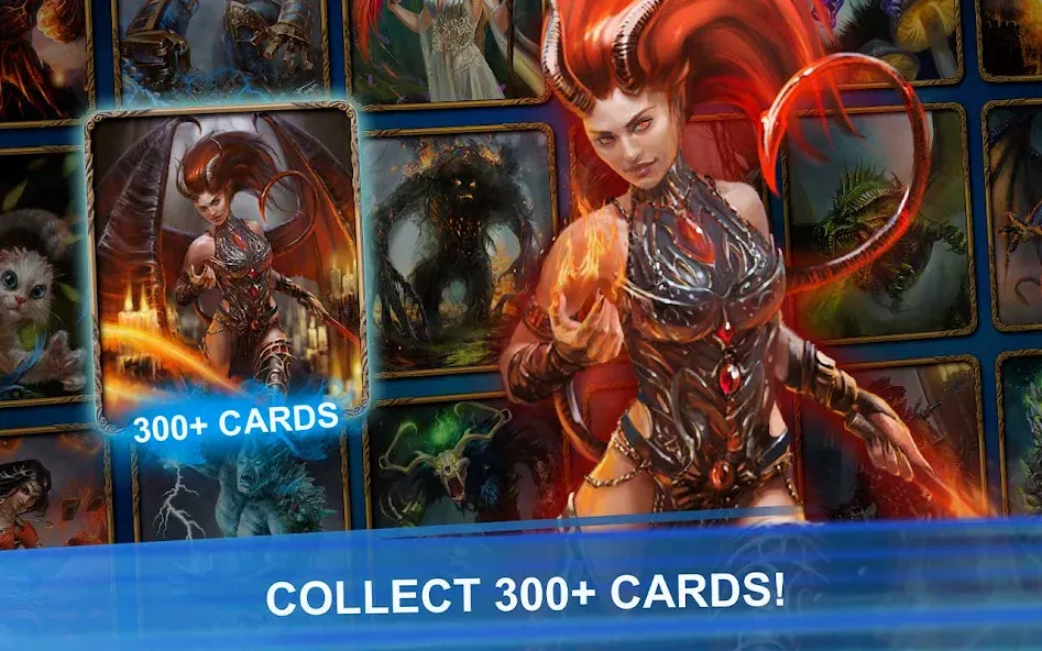 Blood of Titans: Card Battle [МОД: Деньги, Монеты и Меню MOD] Screenshot 2