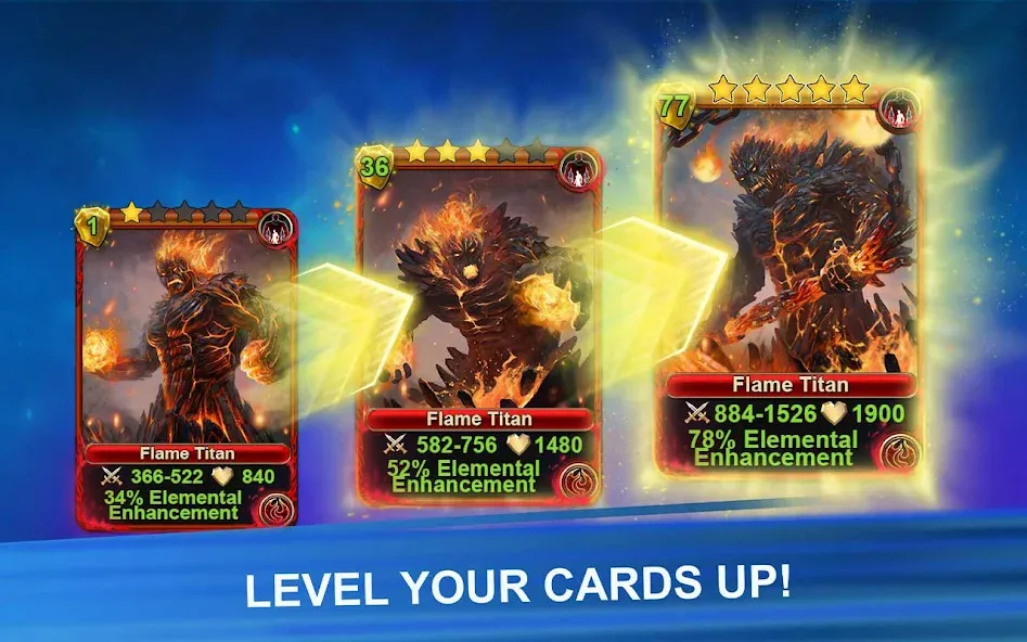 Blood of Titans: Card Battle [МОД: Деньги, Монеты и Меню MOD] Screenshot 5