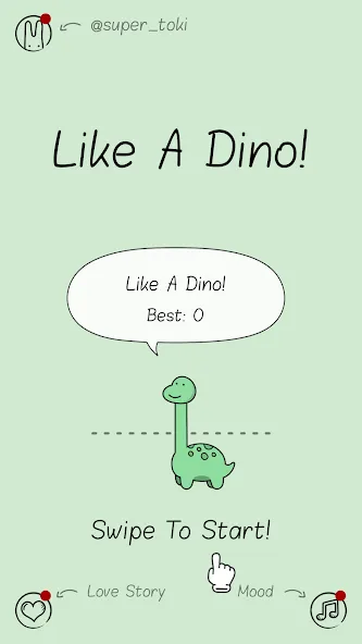 Like A Dino! [МОД: Много монет, Открытые уровни и Мега MOD] Screenshot 1