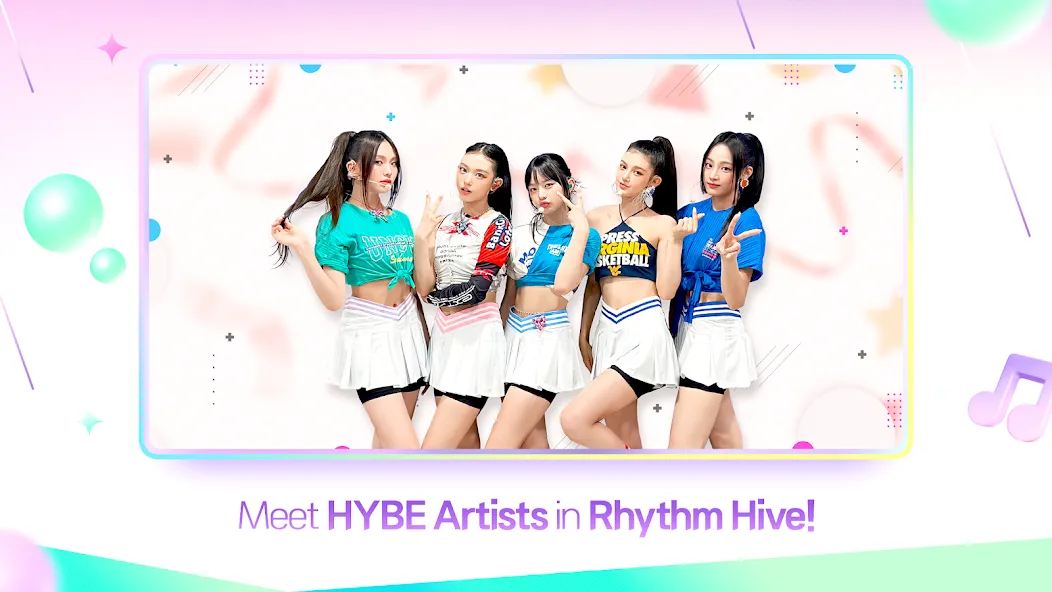 Rhythm Hive (Ритм Хайв) [МОД: Все открыто, Дополнительные деньги и Меню MOD] Screenshot 2