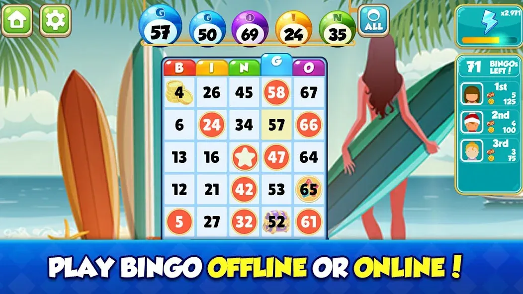 Bingo bay : Family bingo (Бинго бэй) [МОД: Много монет, Открытые уровни и Мега MOD] Screenshot 3
