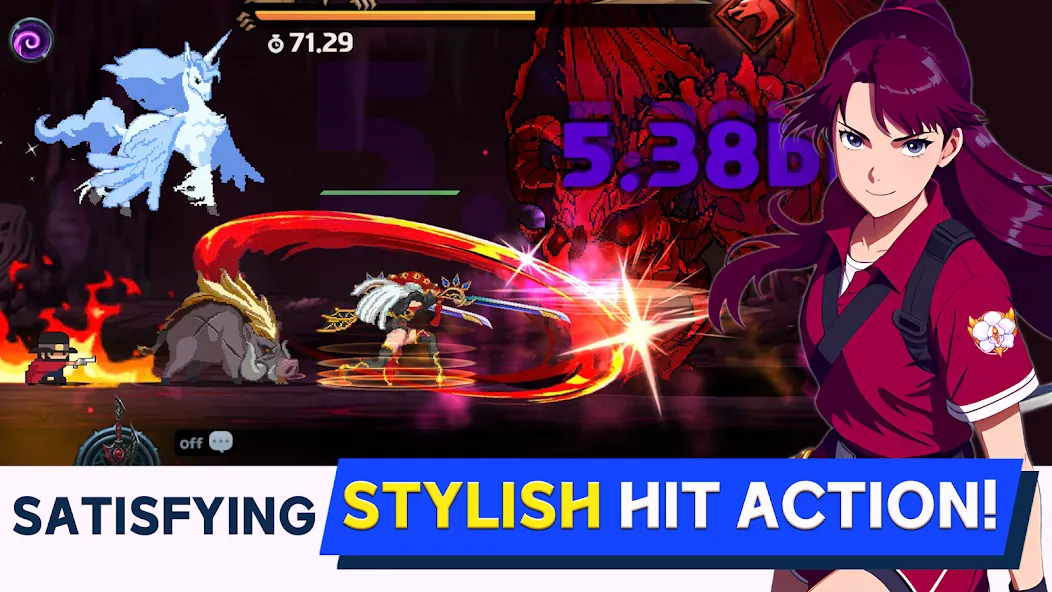 Dual Blader : Idle Action RPG (Дуал Блейдер) [МОД: Все открыто, Дополнительные деньги и Меню MOD] Screenshot 5