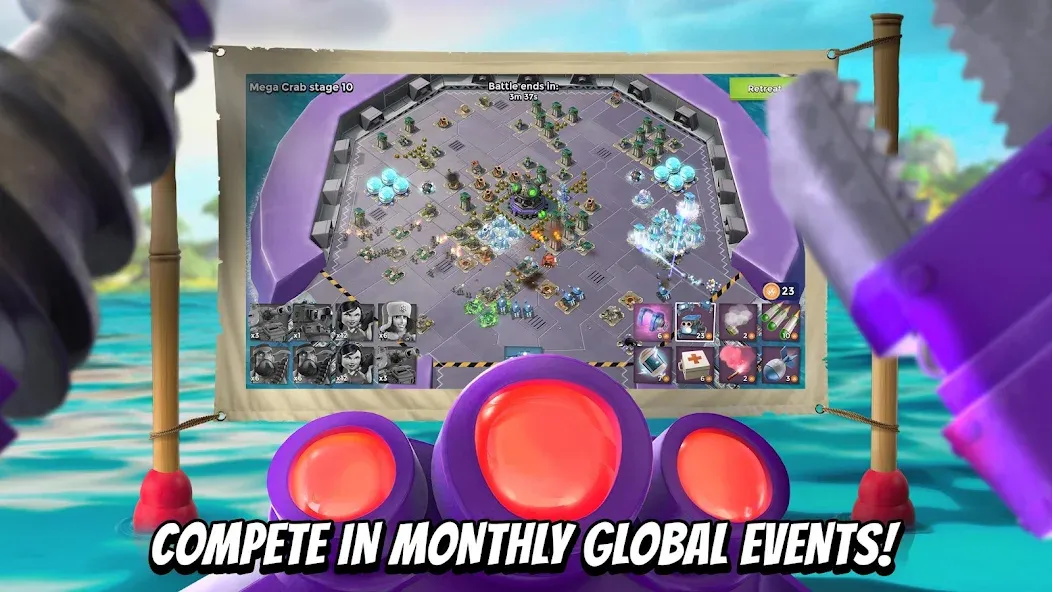 Boom Beach (Бум Бич) [МОД: Много монет, Открытые уровни и Мега MOD] Screenshot 4