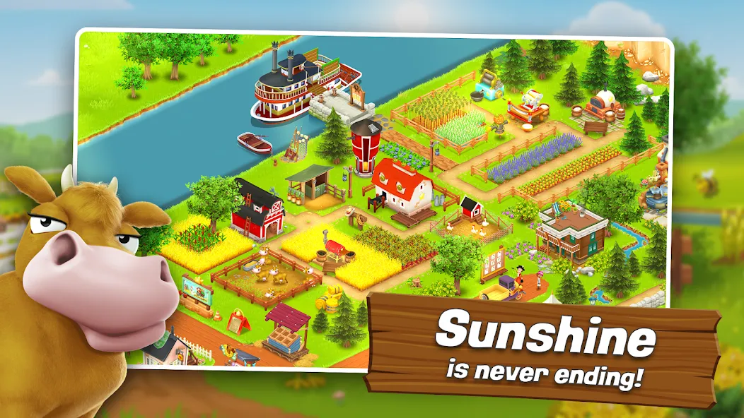Hay Day (Хей Дей) [МОД: Все открыто, Дополнительные деньги и Меню MOD] Screenshot 1