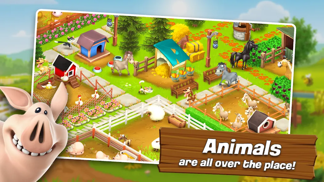 Hay Day (Хей Дей) [МОД: Все открыто, Дополнительные деньги и Меню MOD] Screenshot 3