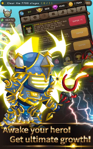 +9 God Blessing Cash Knight [МОД: Много монет, Открытые уровни и Мега MOD] Screenshot 5
