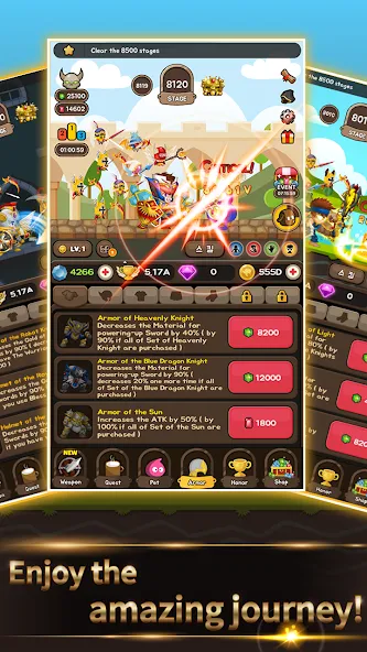 [VIP] +9 Blessing Cash Knight [МОД: Много монет, Открытые уровни и Мега MOD] Screenshot 4
