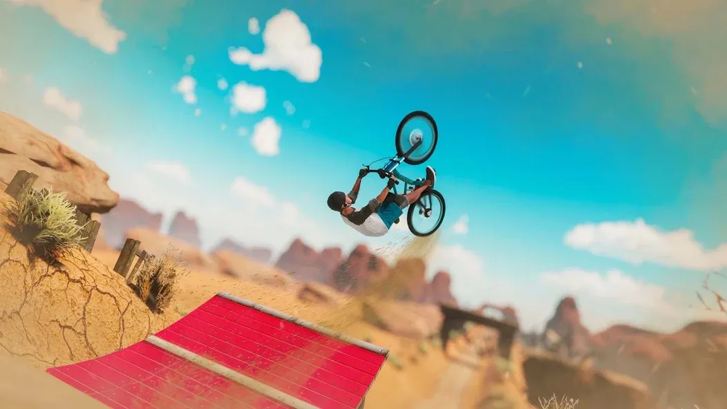 Bicycle Stunts: BMX Bike Games [МОД: Много денег, Монет и Все открыто] Screenshot 1