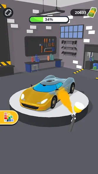 Car Master 3D (Кар Мастер 3D) [МОД: Бесконечные деньги, Монеты и Мега MOD] Screenshot 3