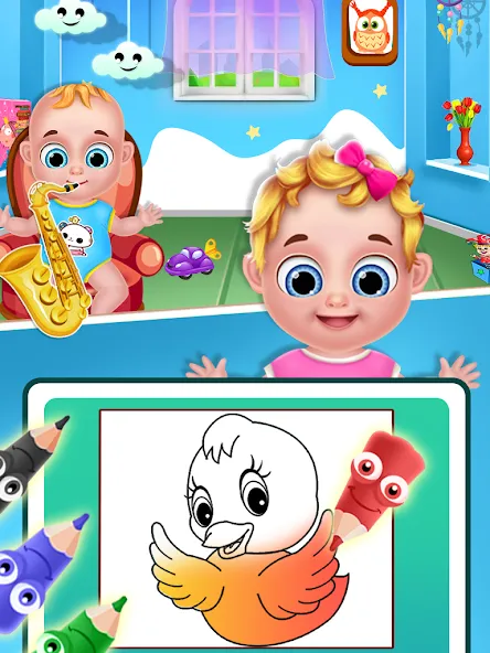 Mom Babysitting Game [МОД: Меню, Бесконечные монеты и Открытые уровни] Screenshot 5
