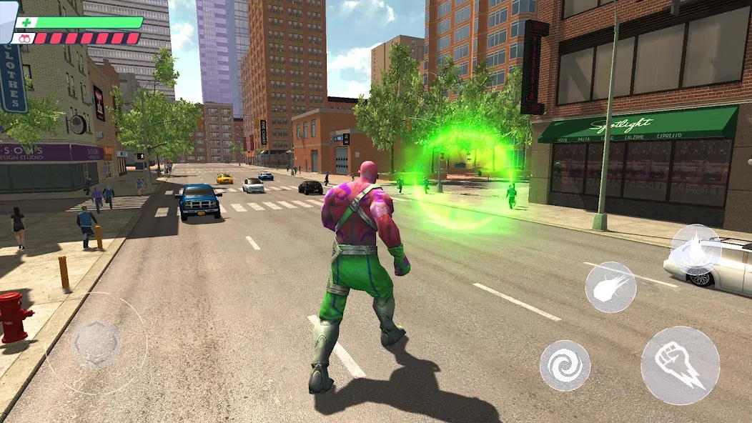 Super City Heroes:Super Battle (упер Герои Города) [МОД: Бесконечные деньги, Монеты и Мега MOD] Screenshot 1