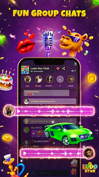 Ludo STAR: Online Dice Game (Лудо СТАР) [МОД: Меню, Бесконечные монеты и Открытые уровни] Screenshot 4