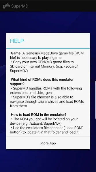 SuperMD (All in One Emulator) (уперМД) [МОД: Меню, Бесконечные монеты и Открытые уровни] Screenshot 2