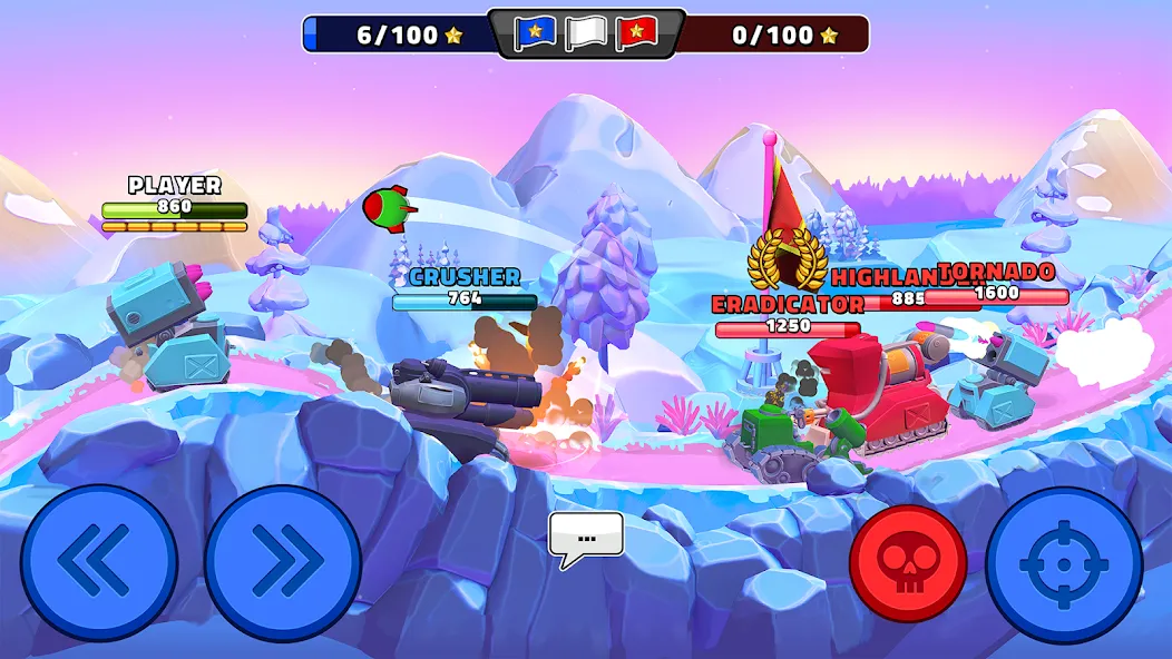 Hills of Steel 2 (Хиллз оф Стил 2) [МОД: Меню, Бесконечные монеты и Открытые уровни] Screenshot 3