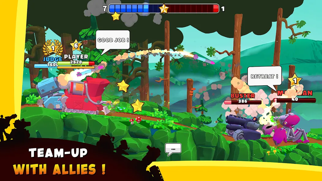 Hills of Steel 2 (Хиллз оф Стил 2) [МОД: Меню, Бесконечные монеты и Открытые уровни] Screenshot 5