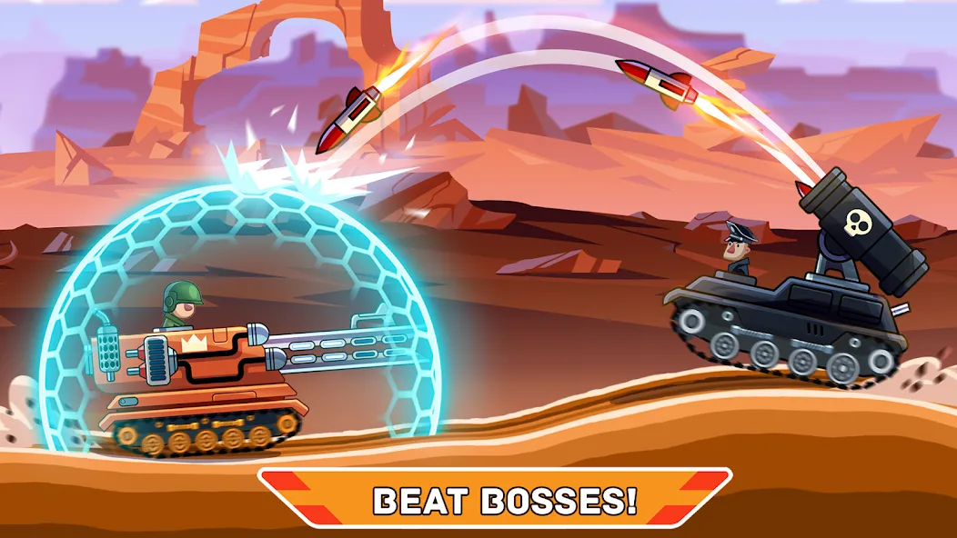 Hills of Steel (Хиллс оф Стил) [МОД: Бесконечные деньги, Монеты и Мега MOD] Screenshot 2