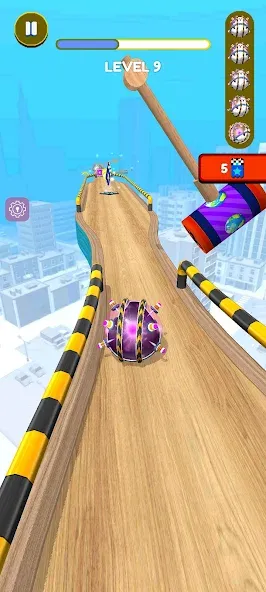 Rolling Balls 3D (Гоинг Боллс 3Д) [МОД: Много монет, Открытые уровни и Мега MOD] Screenshot 4