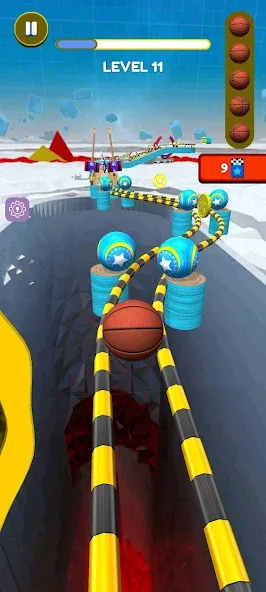 Rolling Balls 3D (Гоинг Боллс 3Д) [МОД: Много монет, Открытые уровни и Мега MOD] Screenshot 5