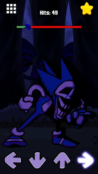 Horror Sonik.EXE v2 FNF Mod [МОД: Много денег, Монет и Все открыто] Screenshot 5