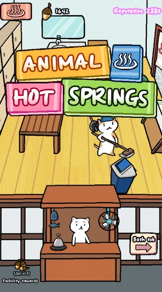 Animal Hot Springs [МОД: Бесконечные деньги, Монеты и Мега MOD] Screenshot 1
