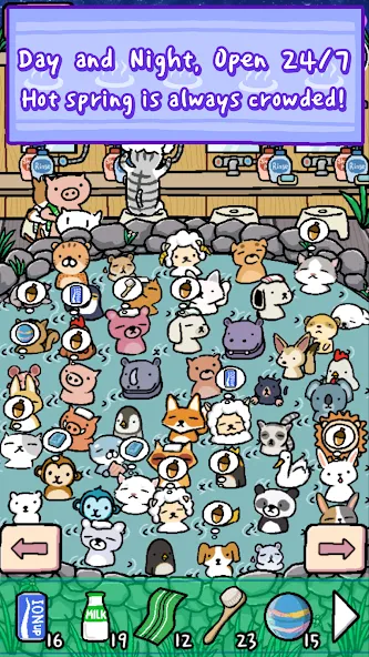 Animal Hot Springs [МОД: Бесконечные деньги, Монеты и Мега MOD] Screenshot 3