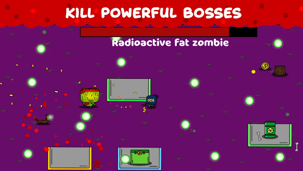 Zombie Loop - Shooter survival (Зомби Луп) [МОД: Все открыто, Дополнительные деньги и Меню MOD] Screenshot 3