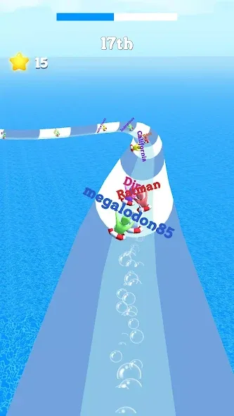 Waterpark Super Slide (Ватерпарк Супер Слайд) [МОД: Много монет, Открытые уровни и Мега MOD] Screenshot 3