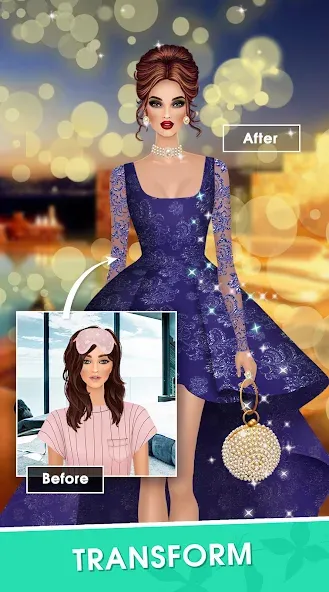 Fashion Triple Match: Dress Up (Фэшн Мердж) [МОД: Меню, Бесконечные монеты и Открытые уровни] Screenshot 4