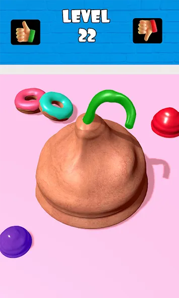 Cake or Fake Challenge! [МОД: Меню, Бесконечные монеты и Открытые уровни] Screenshot 2