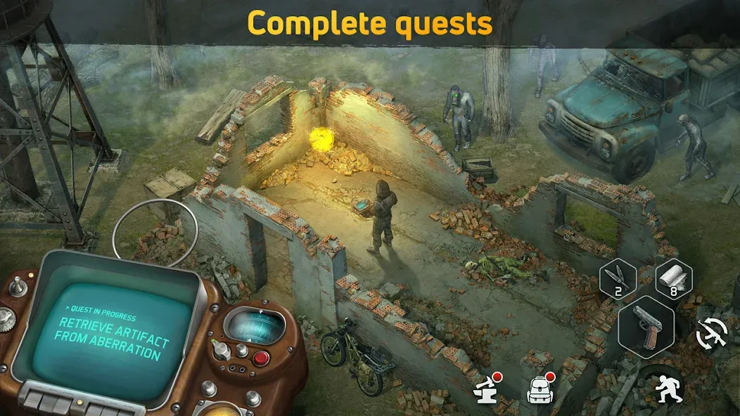 Dawn of Zombies: Survival Game (Доун оф Зомбис) [МОД: Деньги, Монеты и Меню MOD] Screenshot 5