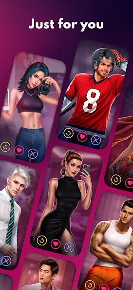 Love Sparks: Dating Sim (Лав Спаркс) [МОД: Бесконечные деньги, Монеты и Мега MOD] Screenshot 5