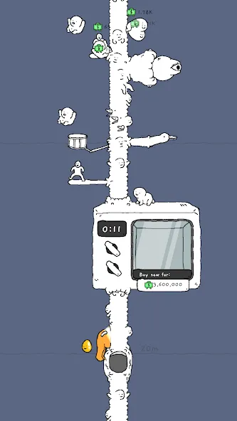 Tingus Goose - Weird Idle Game (Тингус Гус) [МОД: Много денег, Монет и Все открыто] Screenshot 4