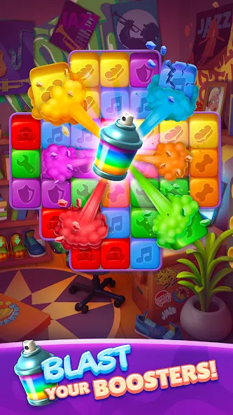 Subway Surfers Blast (Сабвей Серферс Бласт) [МОД: Много денег, Монет и Все открыто] Screenshot 3
