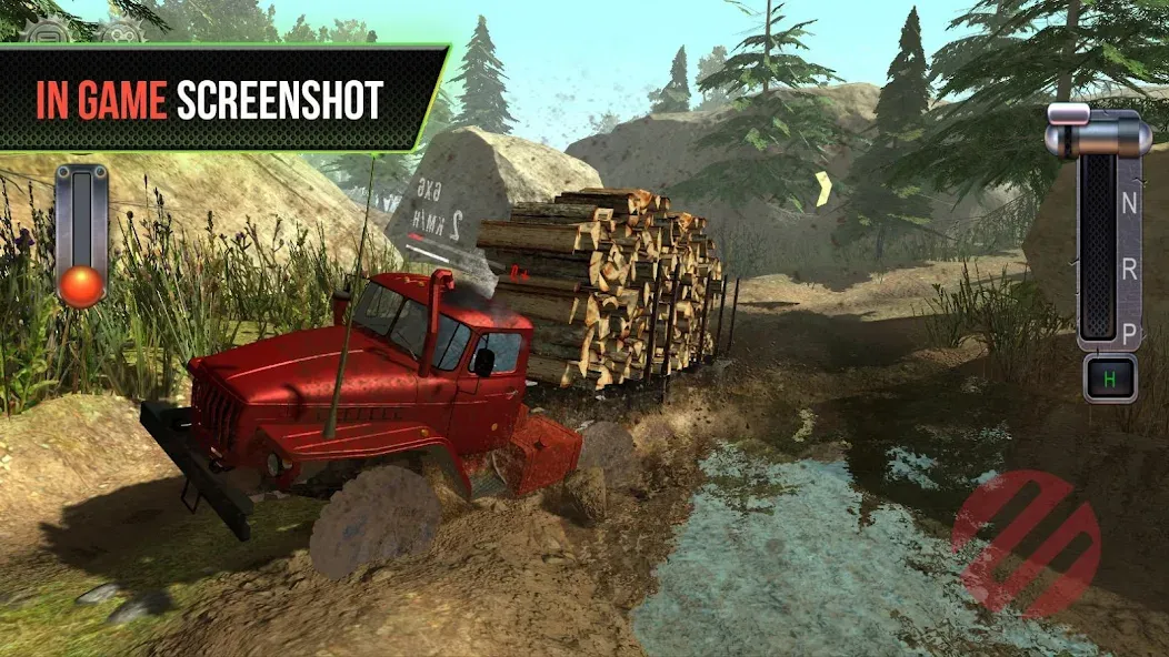 Truck Simulator OffRoad 4 [МОД: Деньги, Монеты и Меню MOD] Screenshot 2