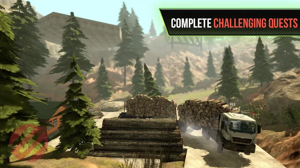 Truck Simulator OffRoad 4 [МОД: Деньги, Монеты и Меню MOD] Screenshot 4