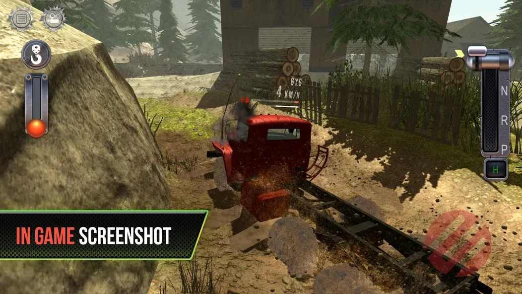 Truck Simulator OffRoad 4 [МОД: Деньги, Монеты и Меню MOD] Screenshot 5