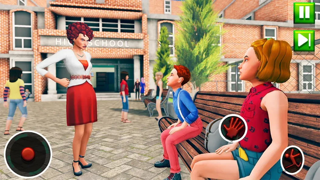 High School Teacher Sim Games [МОД: Все открыто, Дополнительные деньги и Меню MOD] Screenshot 4