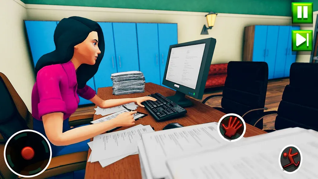 High School Teacher Sim Games [МОД: Все открыто, Дополнительные деньги и Меню MOD] Screenshot 5