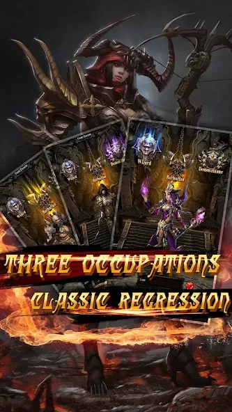 Dark God of War：Idle AFK RPG [МОД: Деньги, Монеты и Меню MOD] Screenshot 2