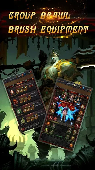 Dark God of War：Idle AFK RPG [МОД: Деньги, Монеты и Меню MOD] Screenshot 3